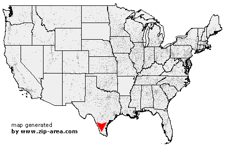 Location of Rio Grande City