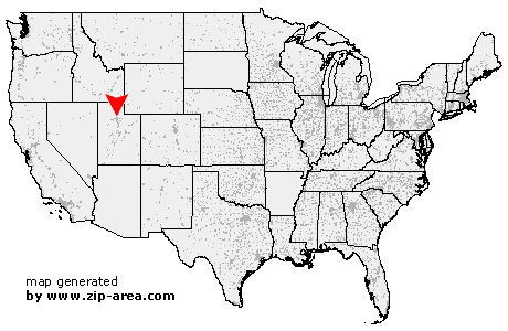 maps of utah cities. ZIP code Salt Lake City - Utah