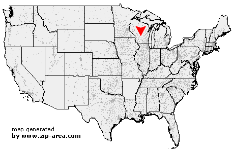 Location of Wisconsin Dells