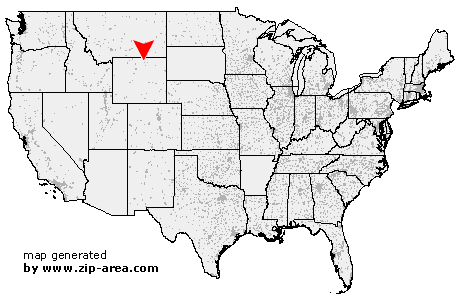 Location of Big Horn
