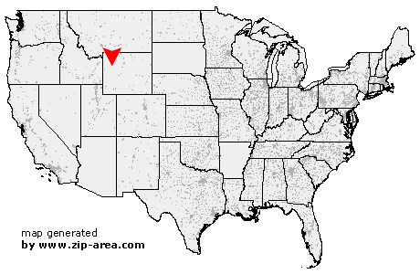 Location of Dubois