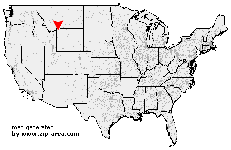 Location of Yellowstone National Park