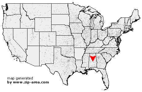 Location of Autaugaville