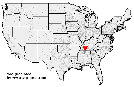 Location of Russellville