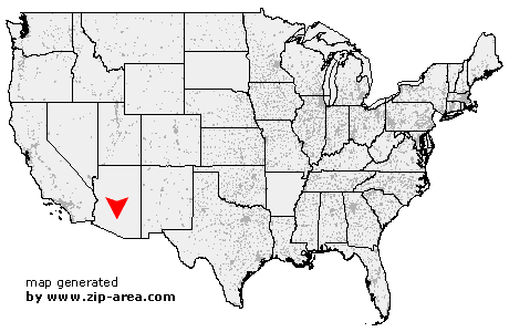 Location of Casa Grande