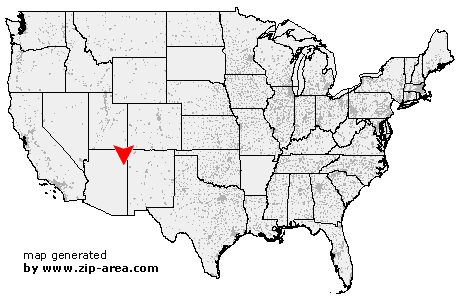 Location of Ganado