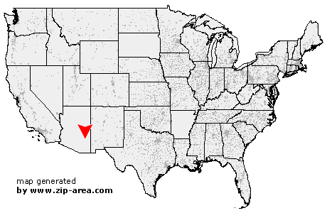 Location of Pima