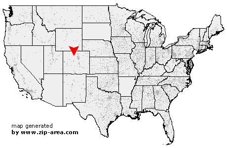 Location of Hot Sulphur Springs