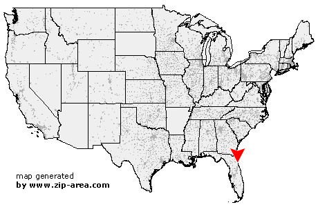 Location of Flagler Beach