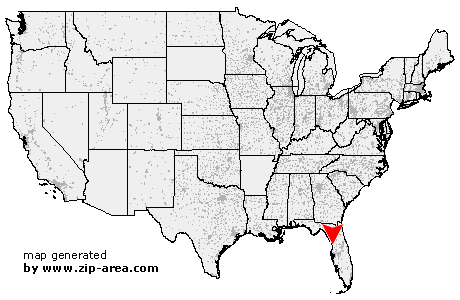 Location of Homosassa