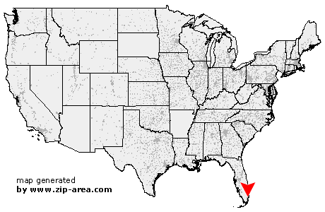 Location of Miami