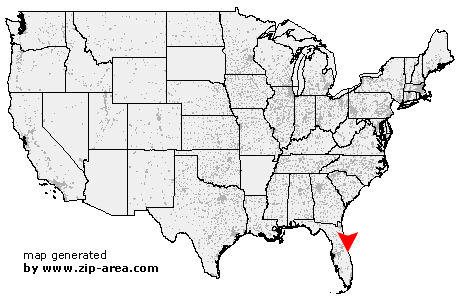 Location of Palm Bay