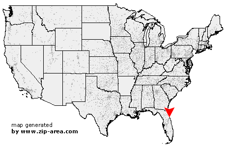 Location of Port Orange