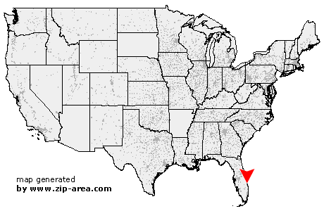 Location of Port Saint Lucie