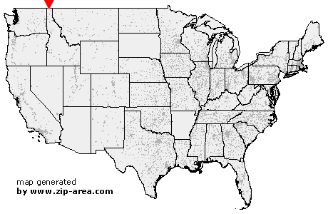 Location of Bonners Ferry