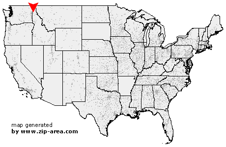 Location of Coeur d Alene
