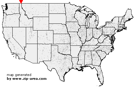 Location of Moyie Springs