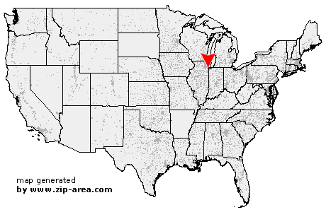 Location of Calumet City