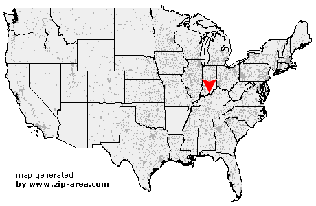 Location of Corydon