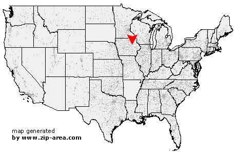 Location of La Porte City