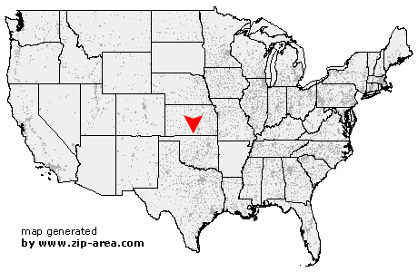 Location of Anthony