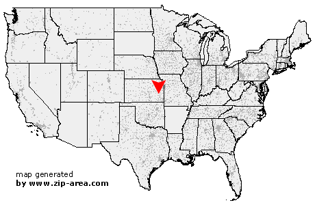 Location of Neosho Falls