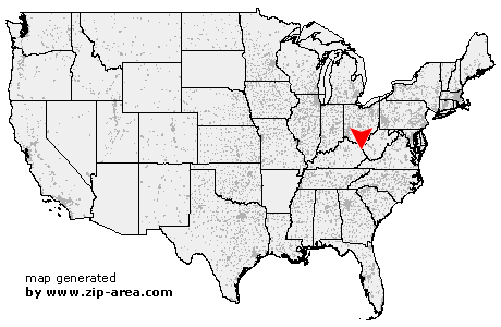 Location of Adams