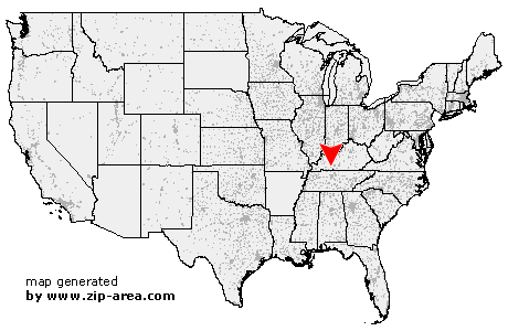 Location of Russellville