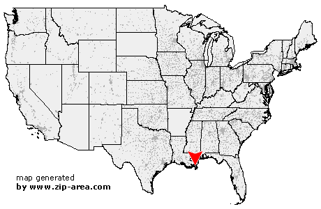 Location of Buras