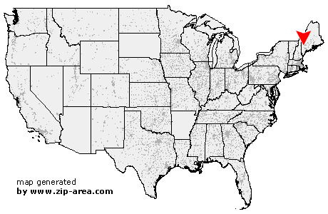 Location of Bryant Pond