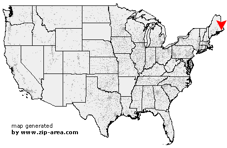 Location of Jonesport