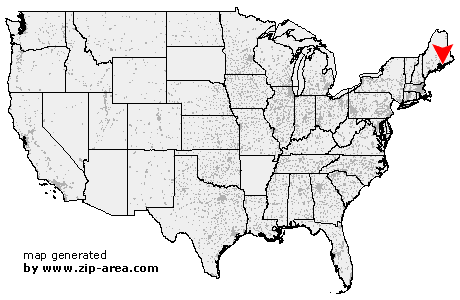 Location of Mount Desert