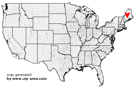 Location of North Vassalboro