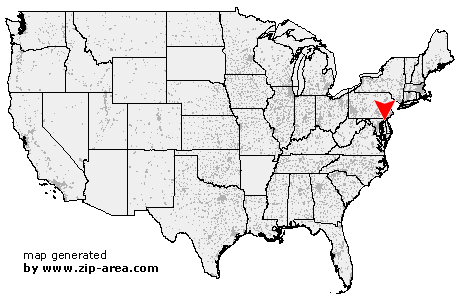 Location of Cecilton