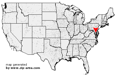 Location of Churchton