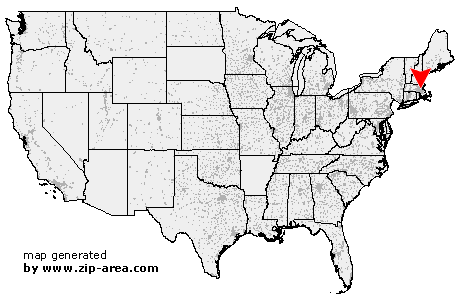 Location of Dedham