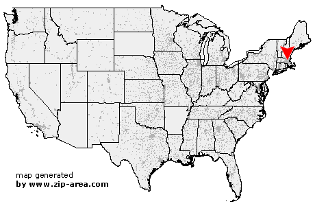 Location of Natick