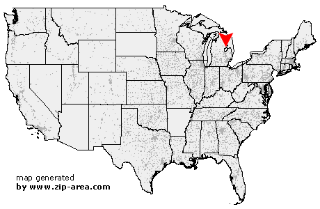 Location of Au Gres