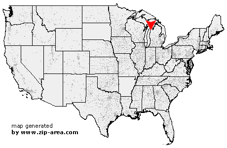 Location of Benzonia