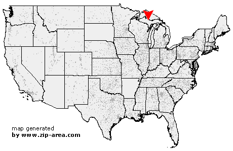 Location of Ishpeming