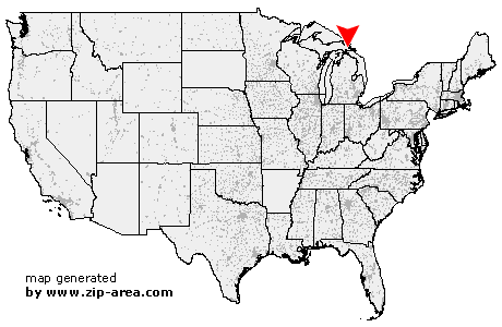 Location of Pickford