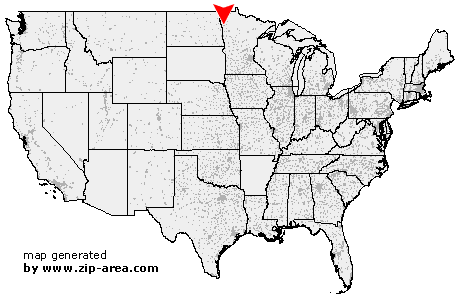 Location of Crookston