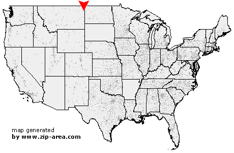 Location of Bainville