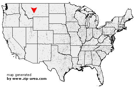 Location of Wilsall