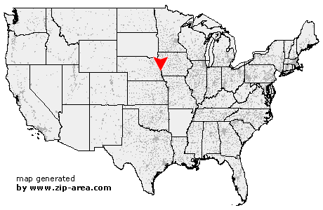 Location of Papillion