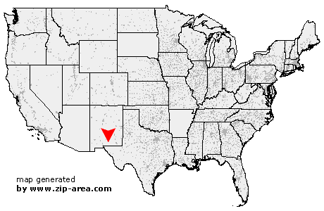 Location of Cloudcroft