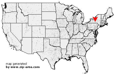 Location of Brooktondale