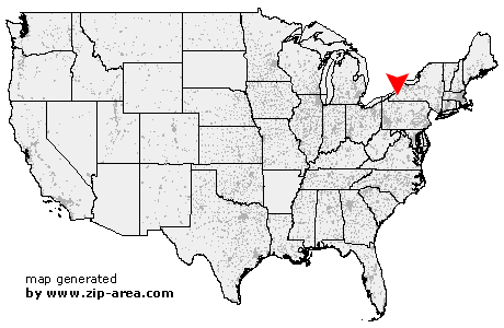 Location of Ellicottville