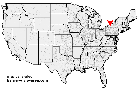 Location of Franklinville