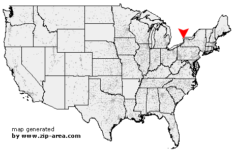 Location of Youngstown